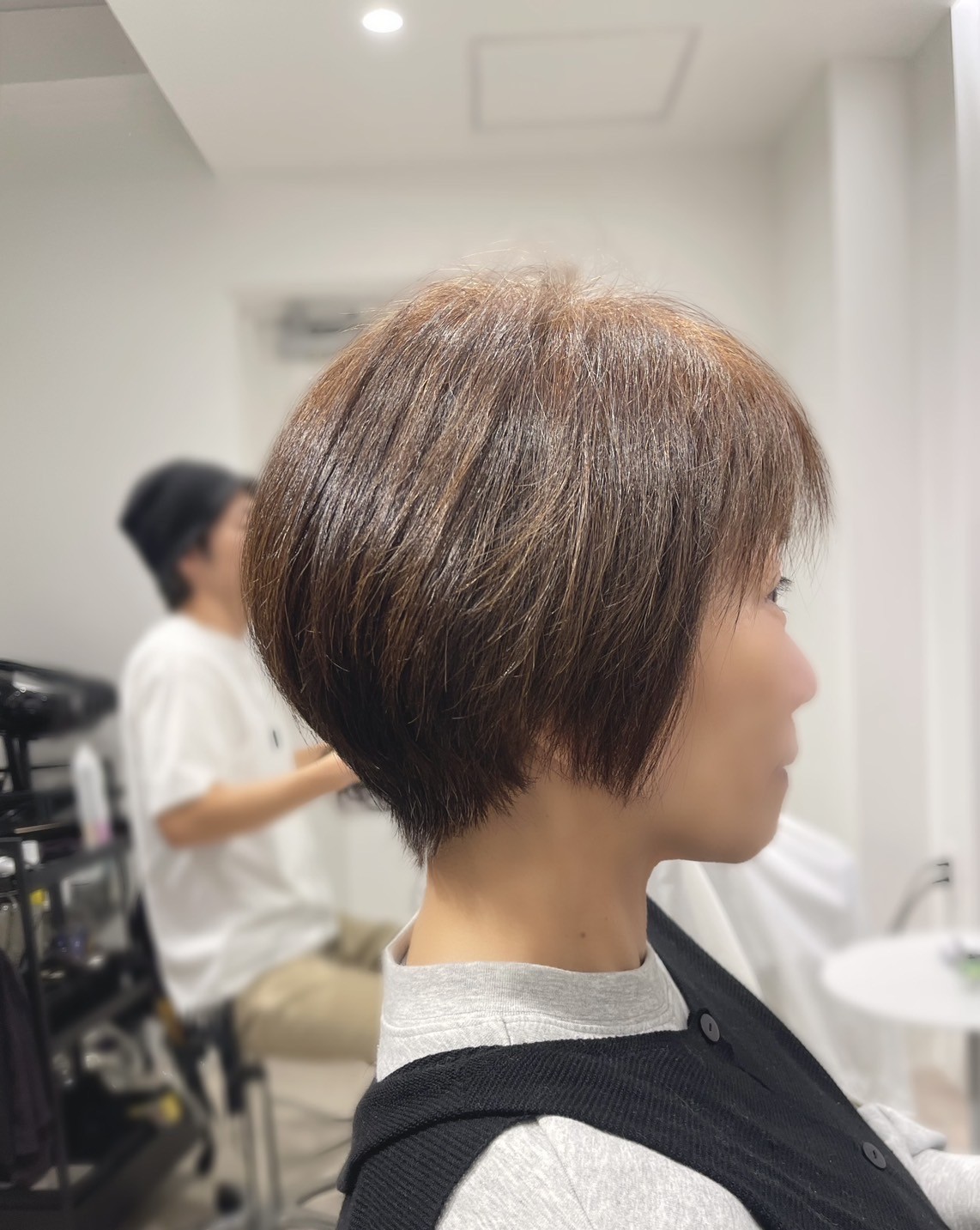 ショート　ショートボブ　前下がりショート | ショート