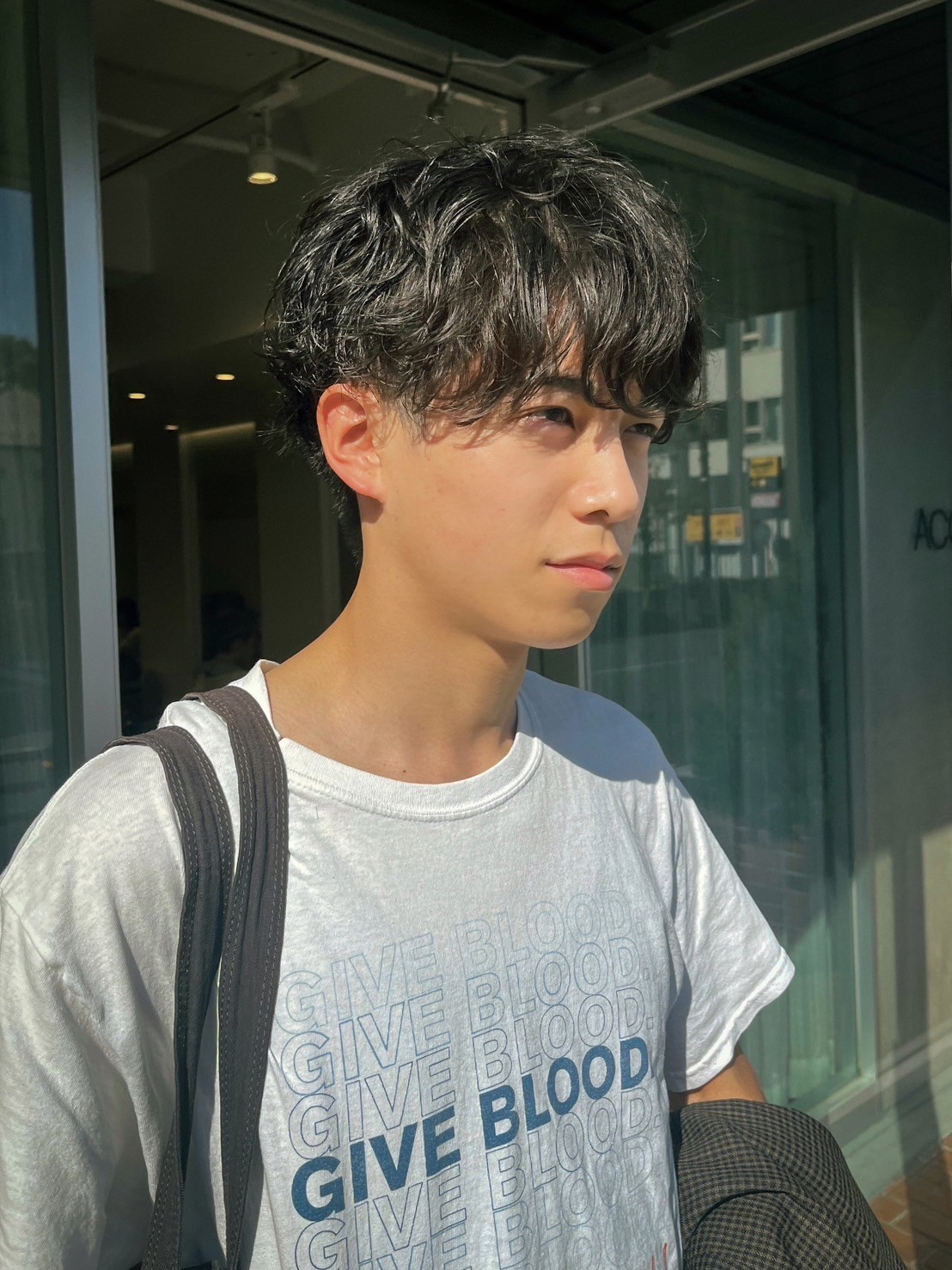 men’sルーズパーマ | ショート