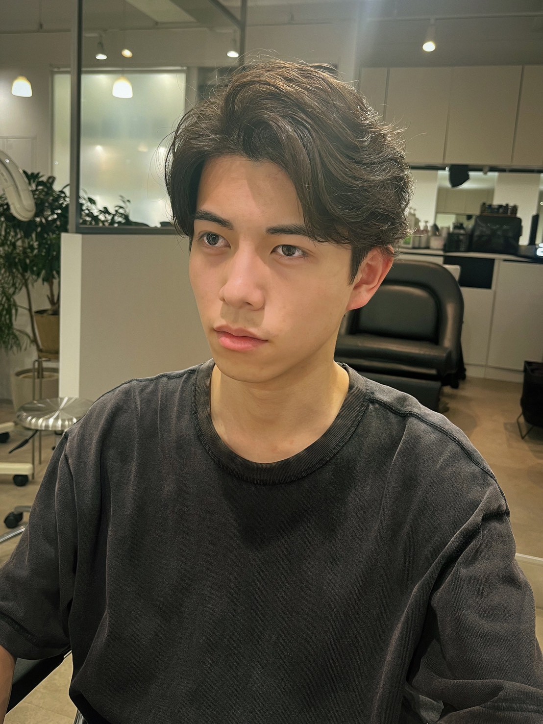 men’s-perm style | ショート